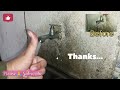 Slow Water Tap Solution | Tap Choke Solution | Easy Cleaning Tips #plumbing #plumber #tap #clean