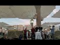 Proses terbukanya payung di Masjid Nabawi,Masya Allah indahnya 🤗