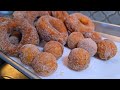 Just use canned biscuits, sugar & cinnamon to make fresh donuts in minutes!