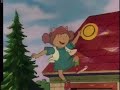 Arthur: Binky throws Sue Ellen up into the air in different speeds and pitches