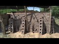 Village Life| Brick Making Without Machine | Traditional Way Handmade Mud Bricks step by step