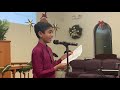 Unni Singing Paithalam Yesuve - Welcome Christmas 2021