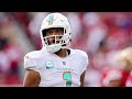 Tua, Dolphins fall to 49ers 33-17, Jimmy G out for season w/ broken foot | NFL | FIRST THINGS FIRST
