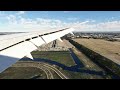 Approach Timelapse Into Amsterdam -- Etihad B787-9 -- MSFS