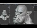Monster Head Sculpt In Blender | Speed Sculpt