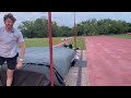 How to Rotate Over the High Jump Bar!