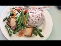 LETCHON BEANS AND FRIED PORK DILA ANG ATING ULAM NGAYON LUNCH/ SAGNET RESTAURANT MASARAP LUTO NILA