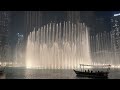 Dubai Fountain - I Will Always Love You by Whitney Houston