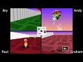 Mario Kart 64 - Four Player Frenzy - Battle Mode