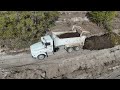 Dump Truck Delivering TONS of 