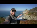 Hiking Along Old Pacific Coast Highway at the Devil's Slide in Pacifica