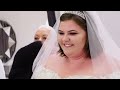 Bride Searches For Long-Sleeved Dress To Cover Up Scars On Her Arm | Curvy Brides Boutique