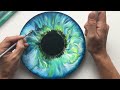 #130 EYE ACRYLIC POUR PAINTING - #fluidart #painting #art #acrylicpouring