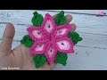 Crochet flower, Crochet flower keychain for beginners, Ep2, crochet keychain!