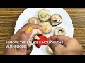 Cheesy Mushroom Poppers | Easy Kids Starter | Stuffed Mushrooms | Cheesy Mushroom Recipe