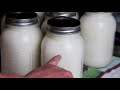 How I home can milk for the Pantry