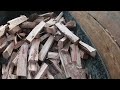 Firewood stacking