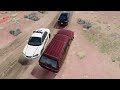 BeamNG.drive | Realistic car crash #2 Boaty station wagon gets chased by the cops
