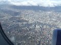 Flight over London city