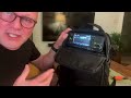 IC-705 - how does it fit in the Icom bag (LC-192)