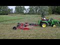 Rhino 10' Flex-wing; Small Tractor; Tough Mowing!