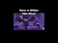 Steve vs Wither | Who Wins? #squaredmedia #edit #comparison #minecraft #funny #trending
