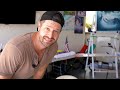 How To Set Up Your ART PAINTING STUDIO For NEW ARTISTS!