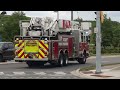 Kitchener Fire Department NEW Car 123, Rescue 12 & Aerial 11 Responding