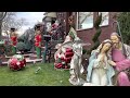 Best Christmas Decorations 2022 Front Yard New York in December Dyker Heights Christmas Porch Lights