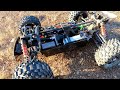 Arrma Kraton 12s.  Powa 4 Days!  Max5 ESC G2  x  520kv motor. Shakedown run.