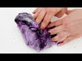 Pink vs Purple - Mixing Makeup Eyeshadow Into Slime! Special Series 83 Satisfying Slime Video