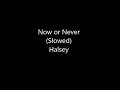 Now or Never(Slowed)- Halsey