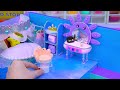 Elsa & Anna's Dream Castle✨DIY Magic Queen House with HUGE Rainbow Stairs❤️Rosie Miniature House