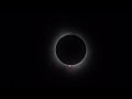 Solar Eclipse Totality Start To Finish - Uncut no music