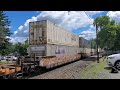 NS 7660 with a CSX (Westbound) Alburtis, Pennsylvania