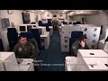 US Air Force. Inside a Boeing E-4B Nightwatch doomsday aircraft.