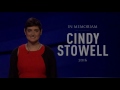 Jeopardy! - Tribute to Cindy Stowell (Dec. 21, 2016)