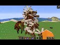 MOB BATTLE, But Anything I Mix Comes To Life (Minecraft)