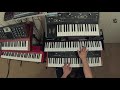 Cars by Gary Numan - Performed on a Little Phatty, JX3P, and Prophet 08