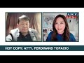 Headstart: Atty. Ferdinand Topacio on Teves' release and 're-arrest' in Timor-Leste | ANC