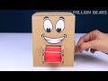 How To Make Coin Bank From Cardboard | Amazing Cardboard Project