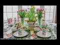 28 Best Easter Table Decorations Ideas ~ Easter Tablescape 2024 Spring ~ Centerpiece Ideas