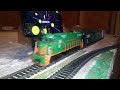 ho scale train room update first run