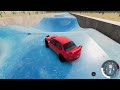 Testing Cars Over IMPOSSIBLE Potholes in BeamNG Drive Mods!
