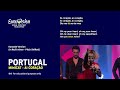 Portugal ESC’23 - Mimicat - Ai Coração (🇵🇹🇬🇧 Karaoke Version in D minor)