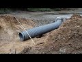 Installing The New Overflow On The Failing City Pond