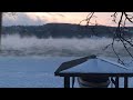 Mist on a very cold day on Canandaigua lake