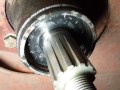 Brush hog gearbox repair - How to remove and replace the output shaft seal