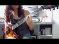 Iron Maiden - The Number of the Beast Guitar Cover (by Noelle dos Anjos)