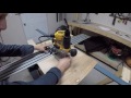 How to use the Dewalt Tracksaw Router Attachment - Kraftmade